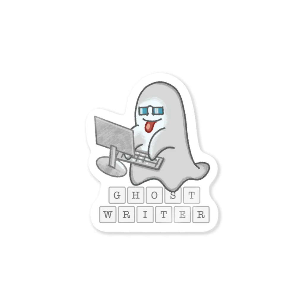 スロータイプ書店 Slowtype BooksのGHOST WRITER ゴーストライター 223 Sticker