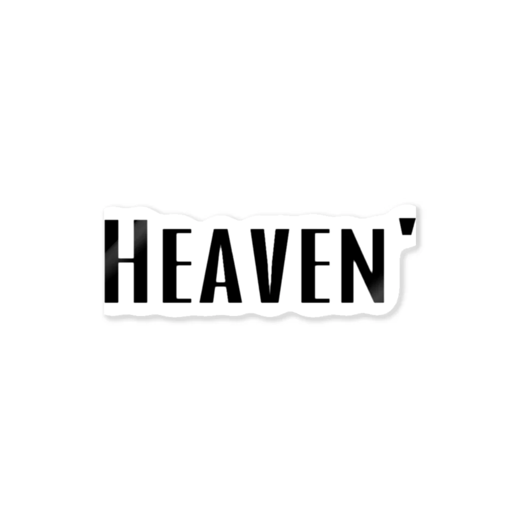 heavenのHeaven' ステッカー