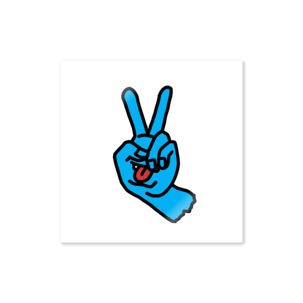 小鬼のPEACE Sticker