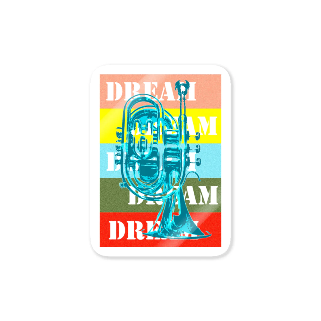 mosmos storeのA DREAM IS IN YOUR POCKET! ステッカー