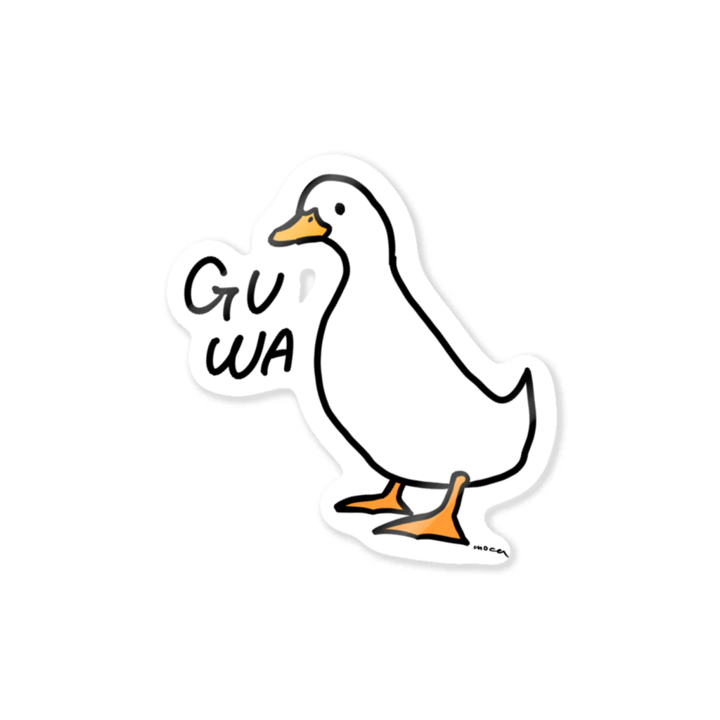 mocaのGUWA Sticker