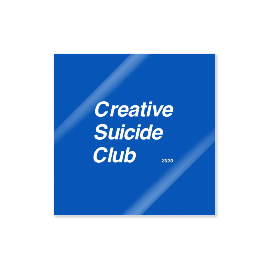 Creative Suicide ClubのCreative Suicide Club ステッカー