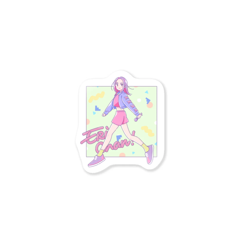 PARTE PORTEのERi chan! ステッカー Sticker