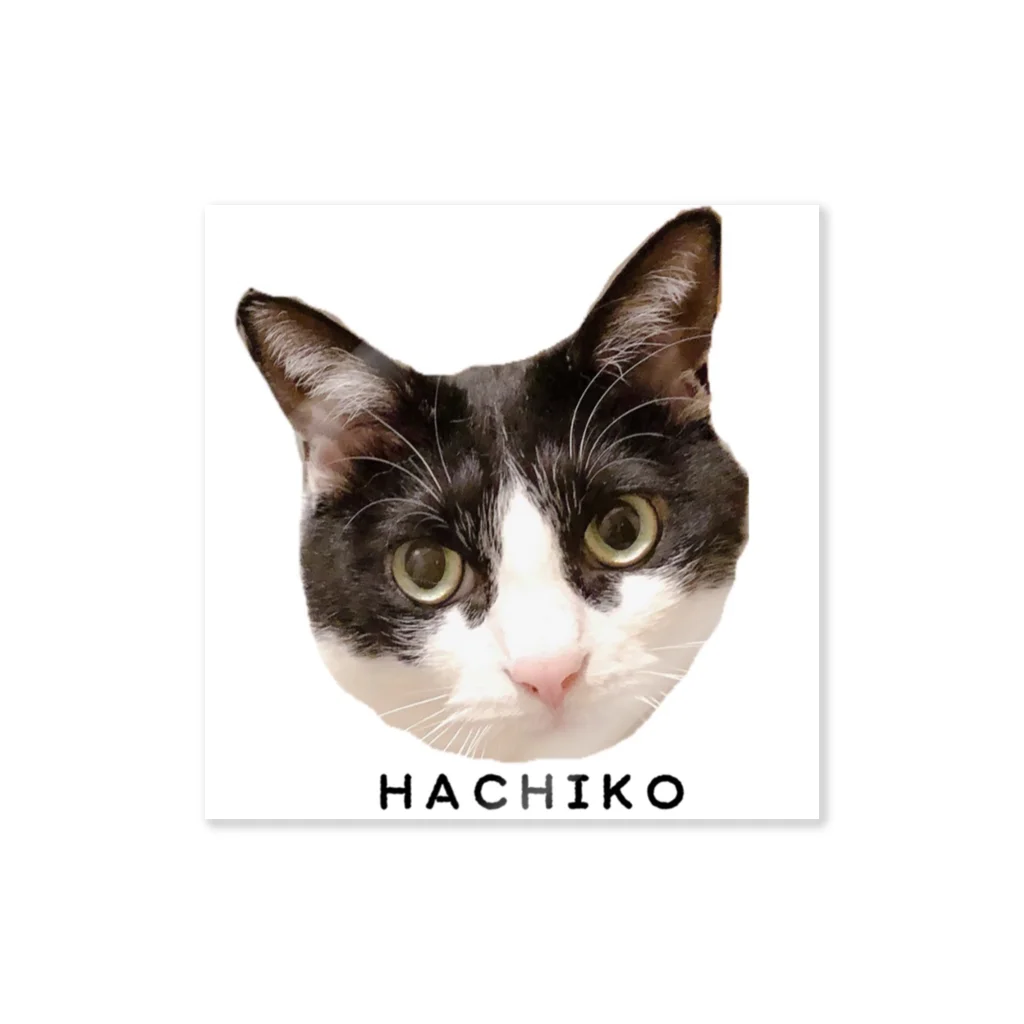 のらねこだすけのHACHIKOさん ステッカー