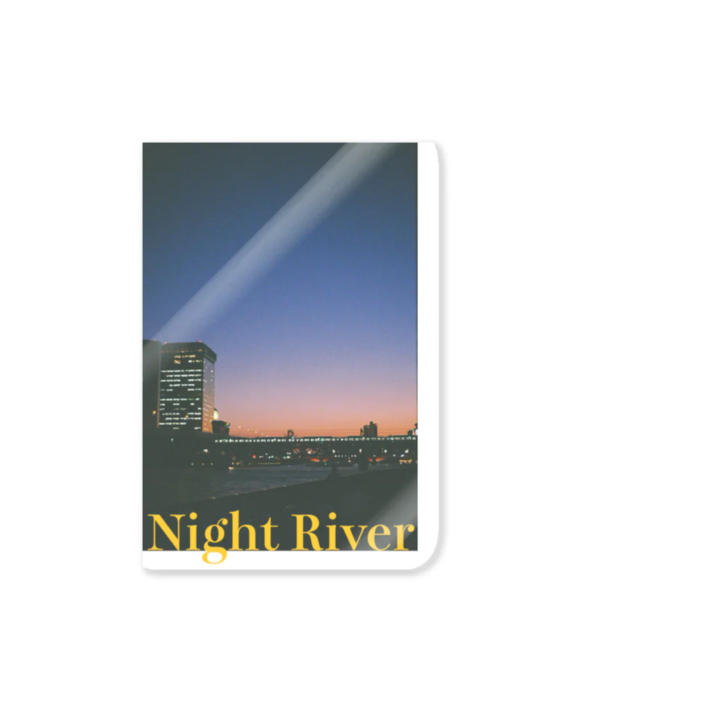 NABEZOのNight Riverシリーズ ステッカー