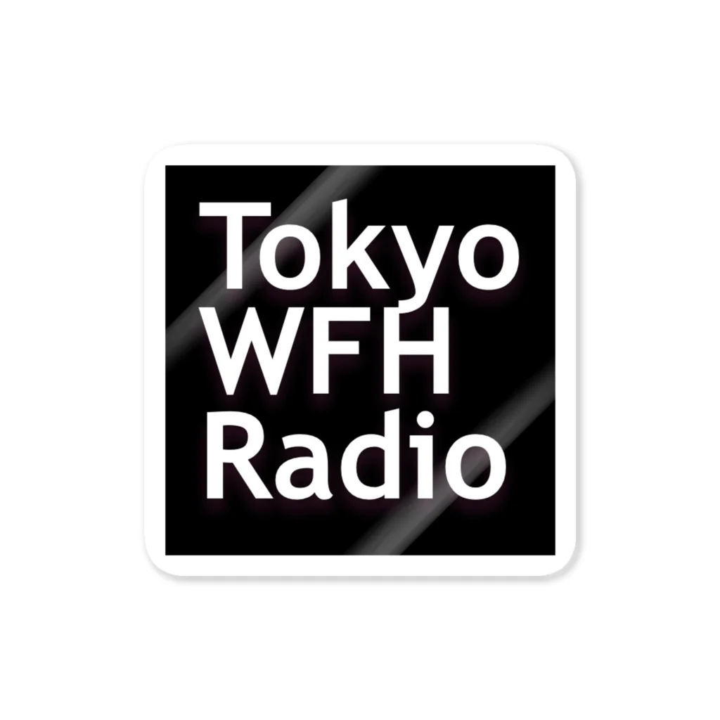 Tokyo WFH RadioのTokyo WFH Radio goods ステッカー