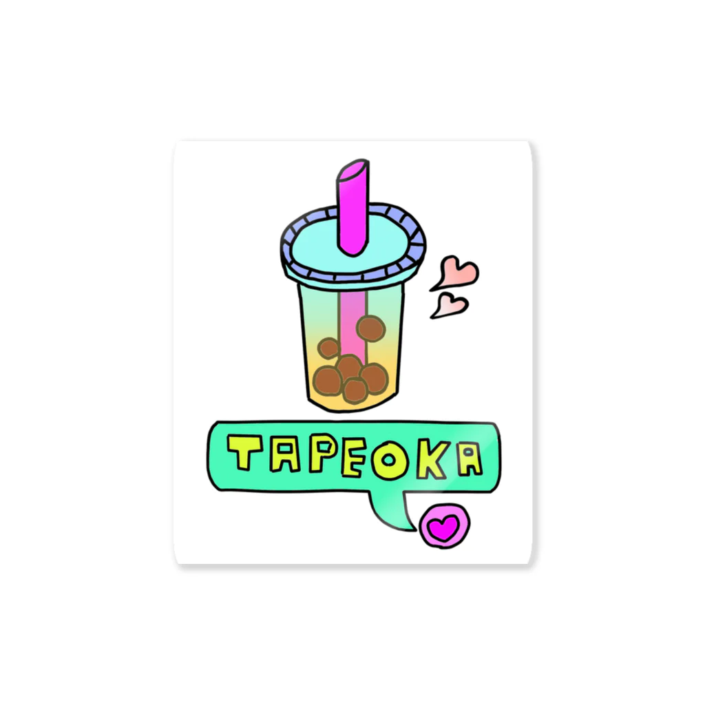 りんご飴。のタぺオカ Sticker