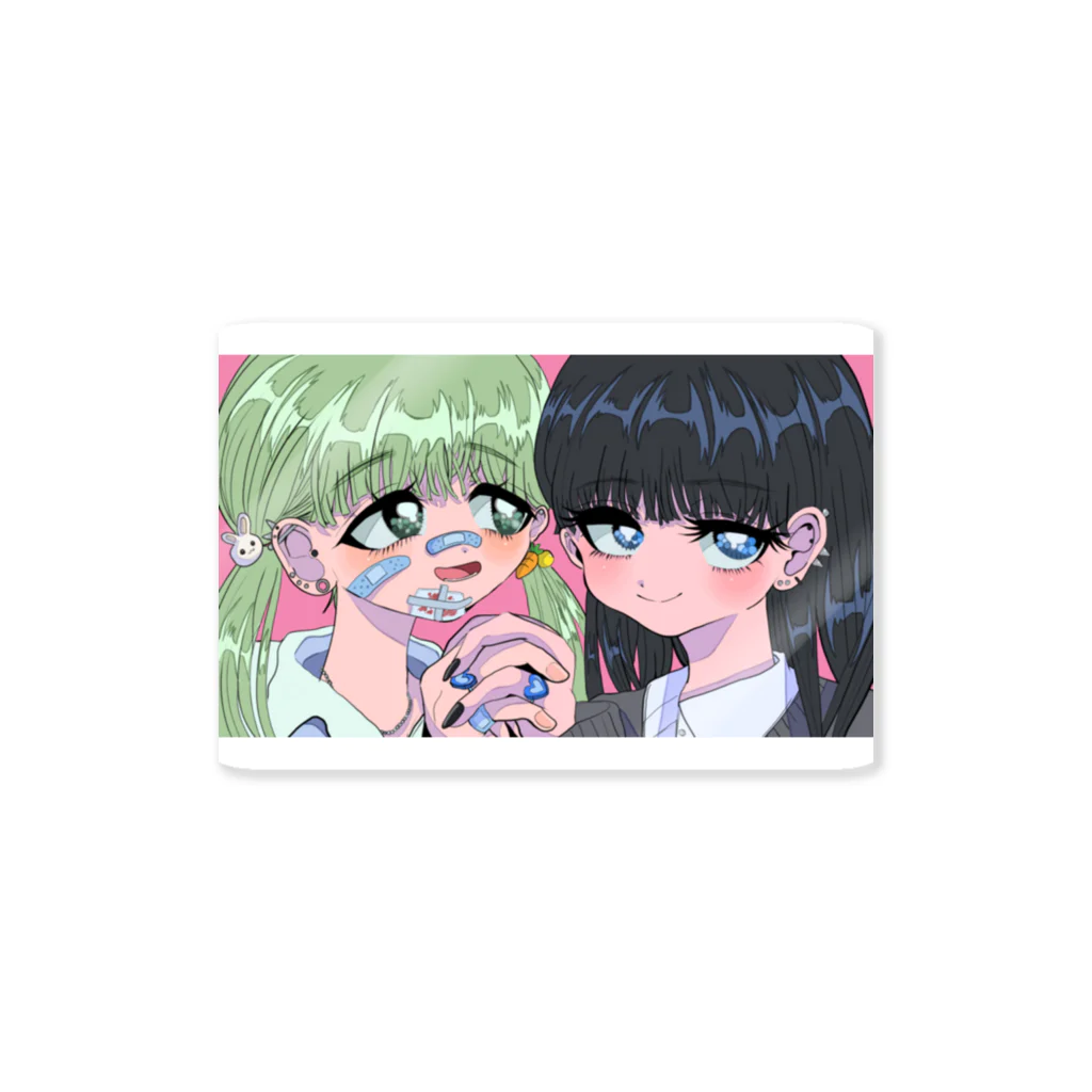 ぱんの女の子たち 文字なし Sticker