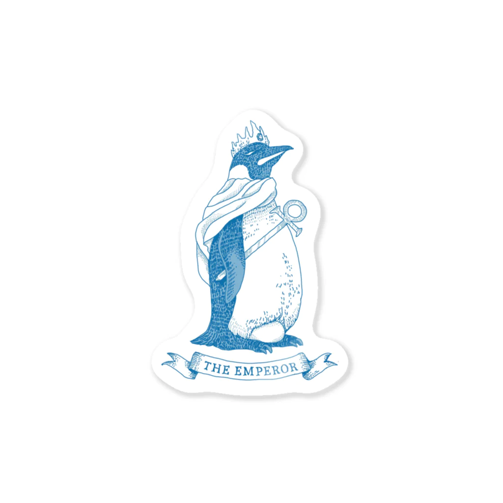 This is Mine（ディスイズマイン）のBlue Emperor Sticker