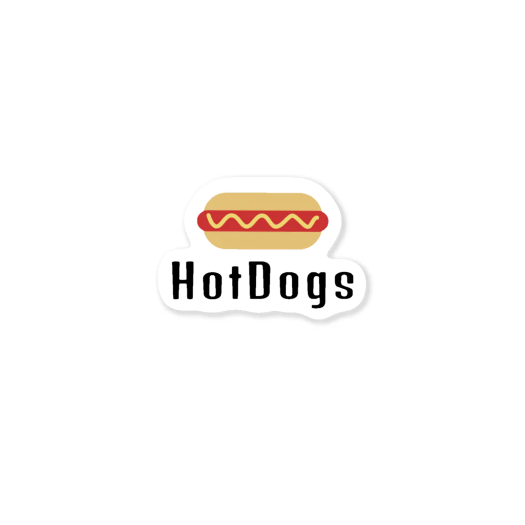 HotDogsのHotDogs ステッカー