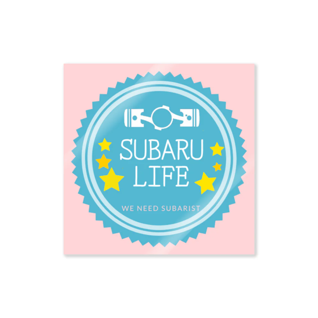 未来音のSUBARU LIFE ver2 ステッカー