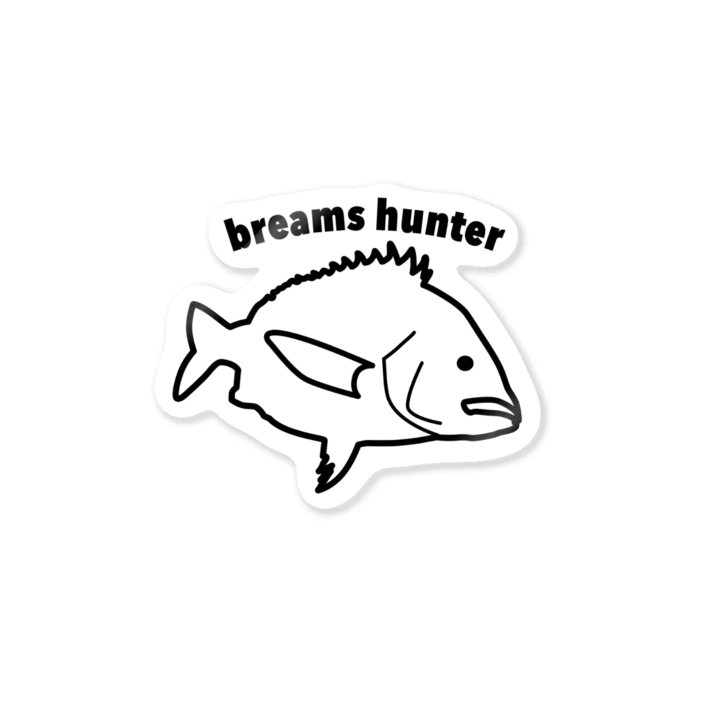釣活のチヌハンターグッズ Sticker