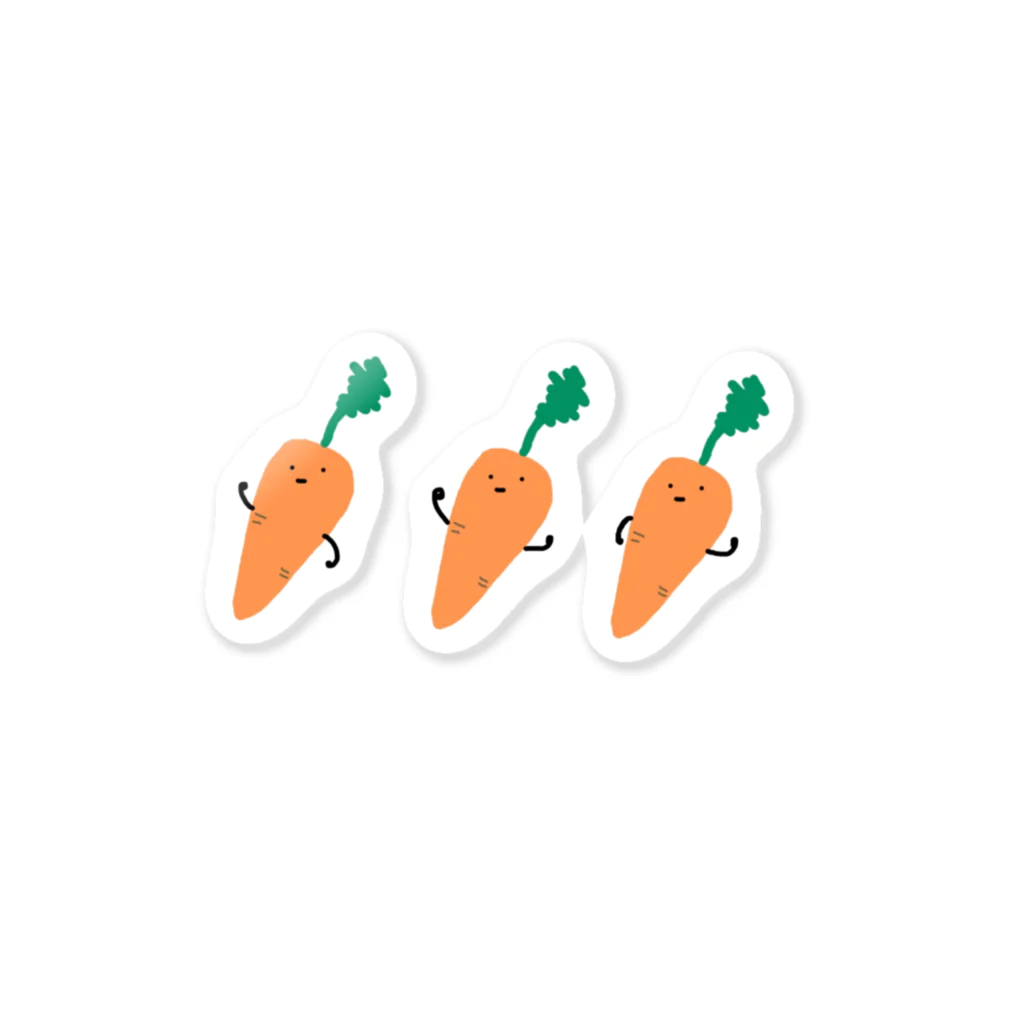 natsu_soraのにんじんくん🥕 ステッカー