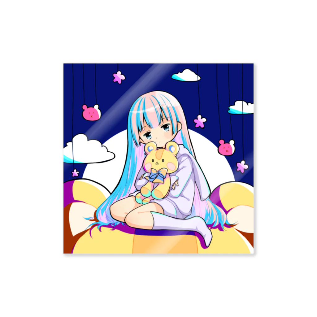 Hi-ro.shopの夢見ル少女 Sticker