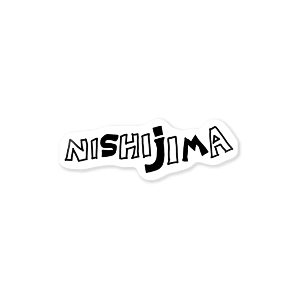 graüitateのnishijima ステッカー