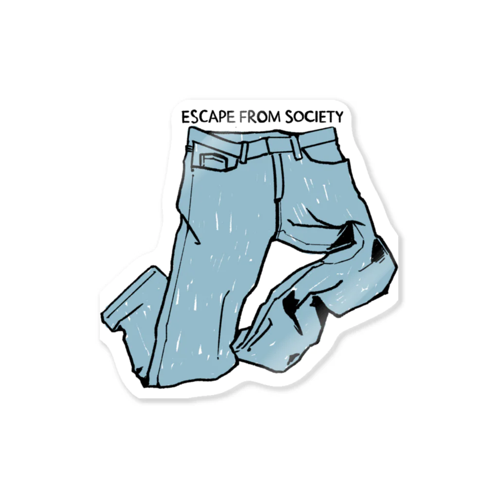 SURREAL SHOPのESCAPE FROM SOCIETY Sticker