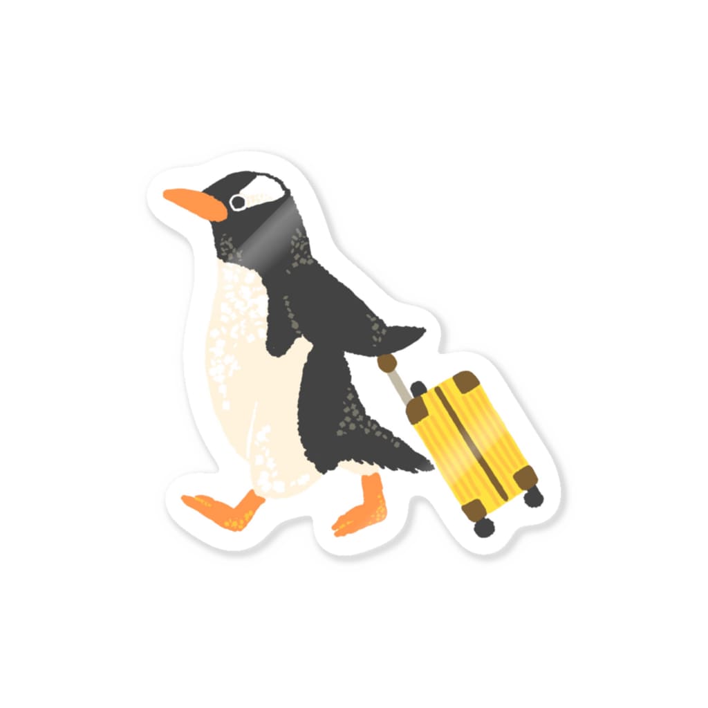 This is Mine（ディスイズマイン）の旅するペンギン（文字ナシ） Sticker