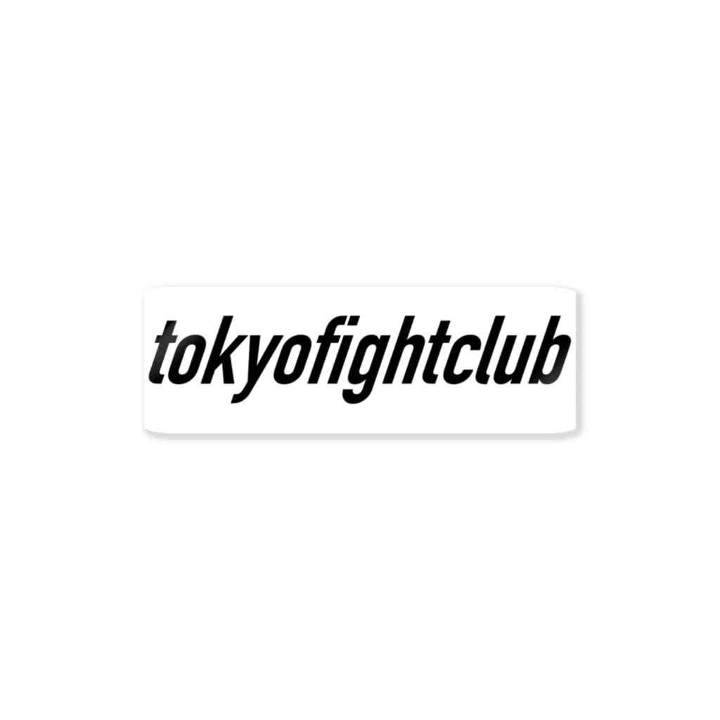 tokyofightclubのtokyofightclub ステッカー