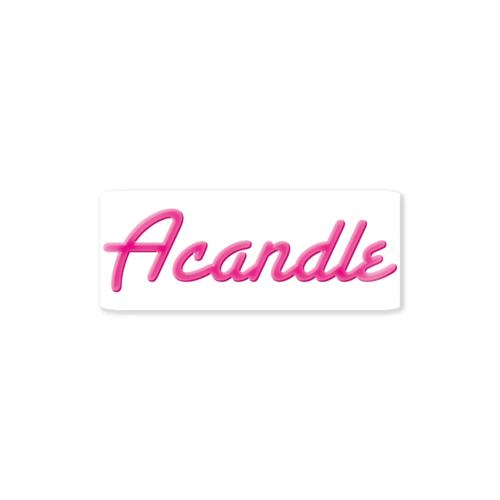 AcandleのA candle ステッカー ステッカー