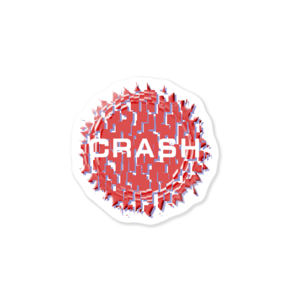 🏠やしおこうの秘密基地のCRASH！ Sticker