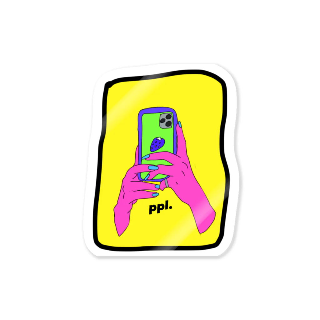 ppl.のppl. / phone ステッカー