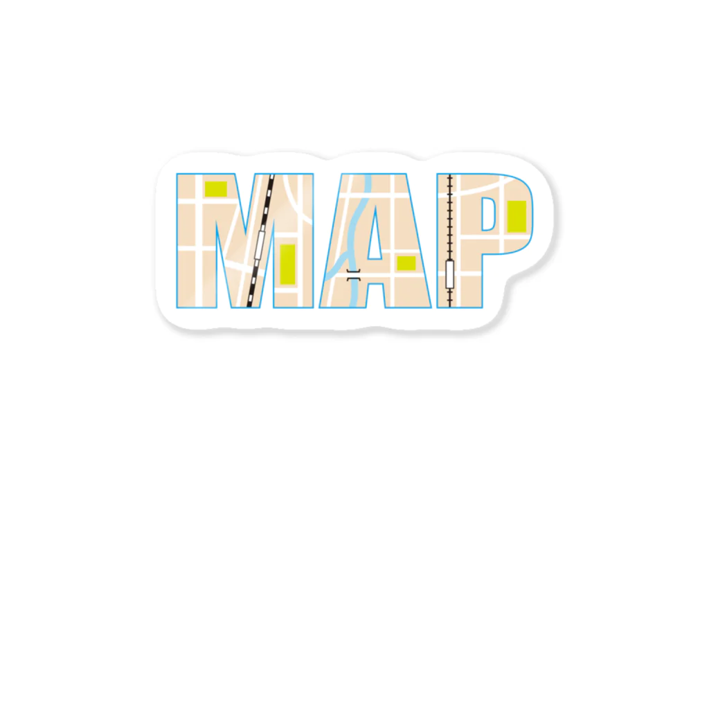 フォーヴァのMAP Sticker