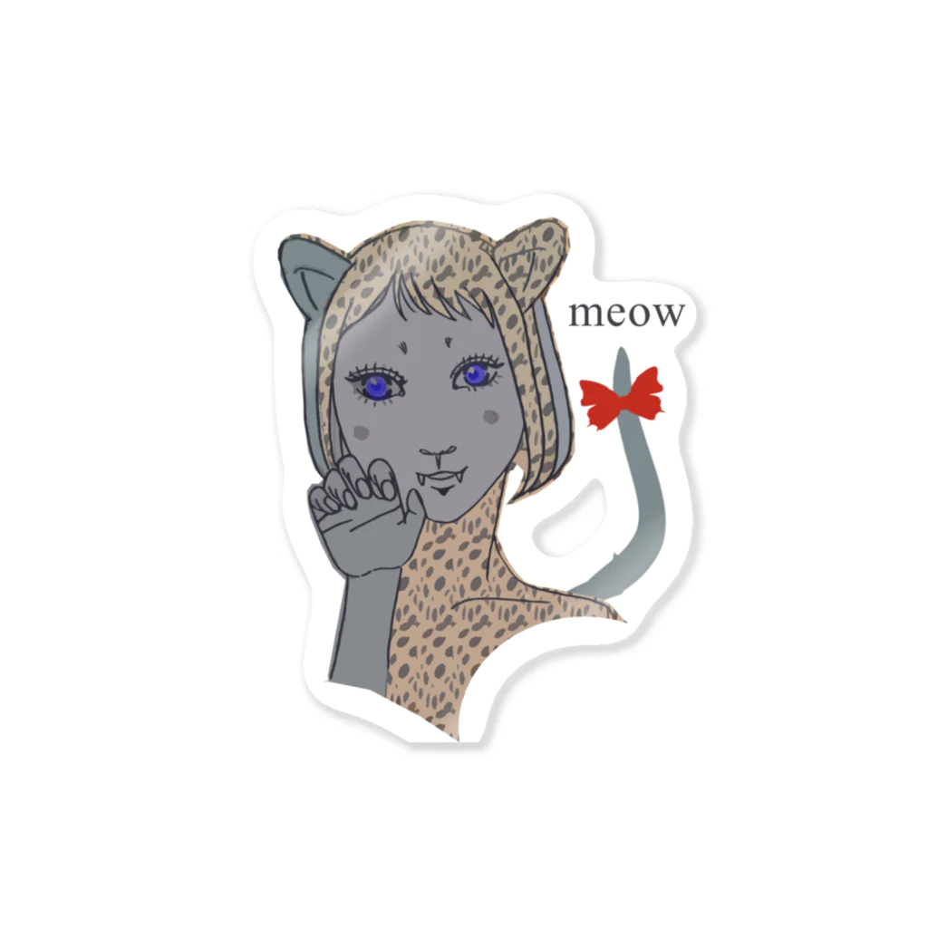 lifejourneycolorfulのMeow Sticker