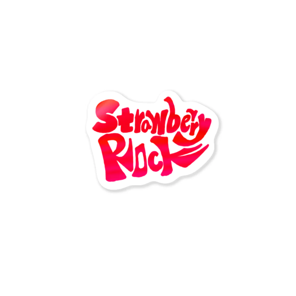 ちゃちゃちゃのstrawberry Sticker