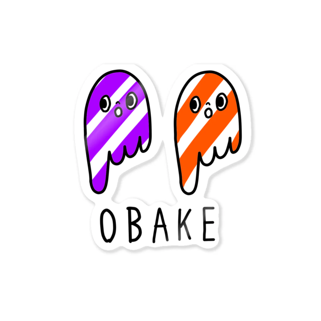 メグミックスのOBAKEちゃん Sticker