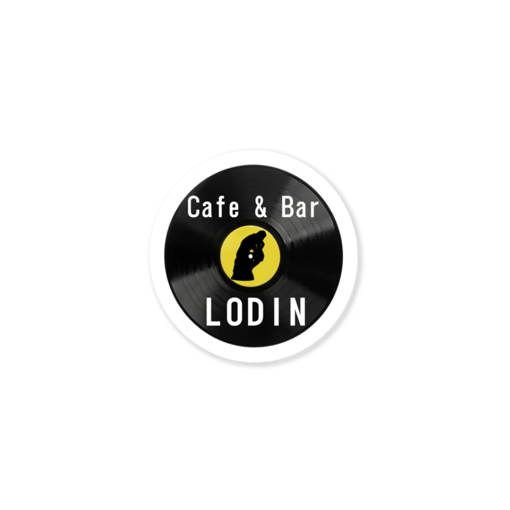 喫茶店員のLODIN ステッカー