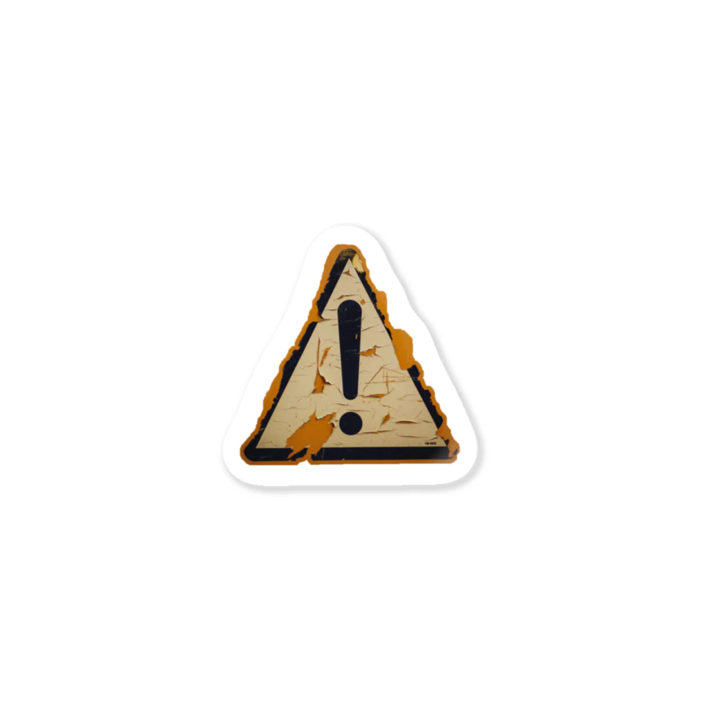 T41klのcaution Sticker