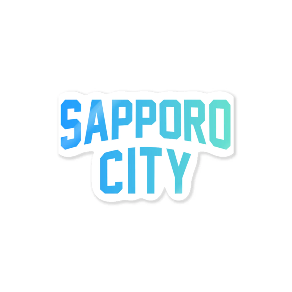 JIMOTO Wear Local Japanの札幌市 SAPPORO CITY ステッカー