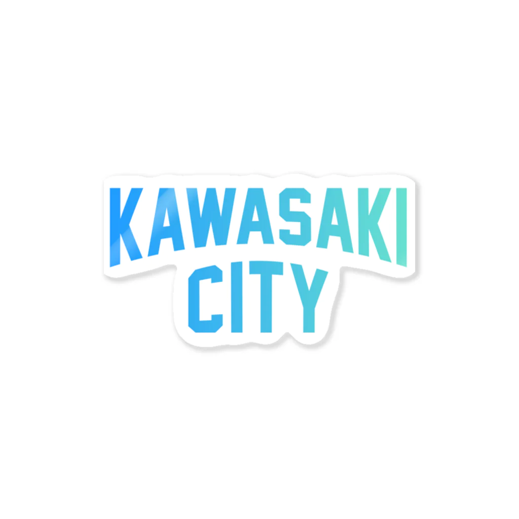 JIMOTO Wear Local Japanの川崎市 KAWASAKI CITY ステッカー