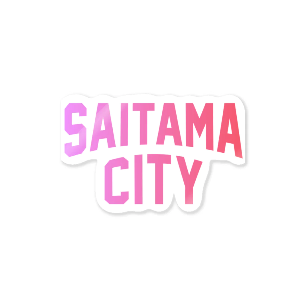 JIMOTO Wear Local Japanのさいたま市 SAITAMA CITY ステッカー