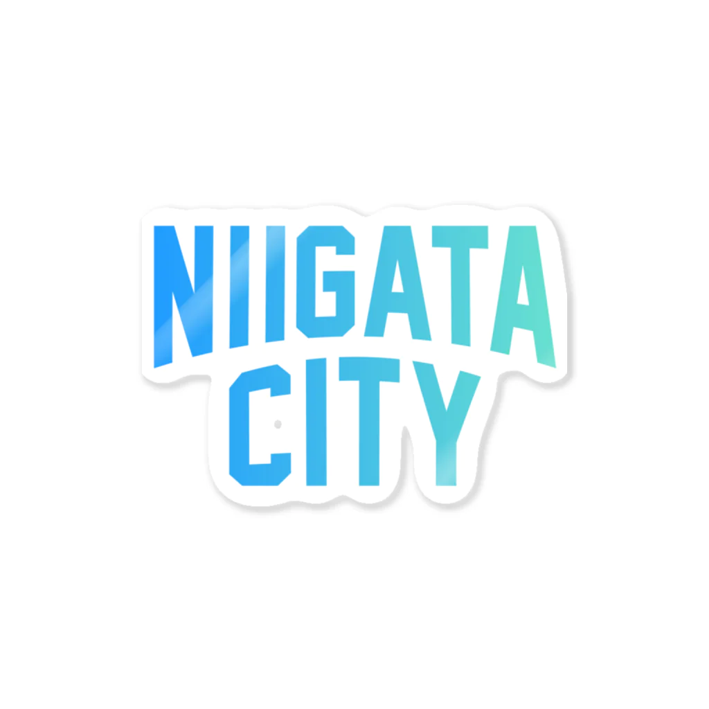 JIMOTO Wear Local Japanの新潟市 NIIGATA CITY Sticker