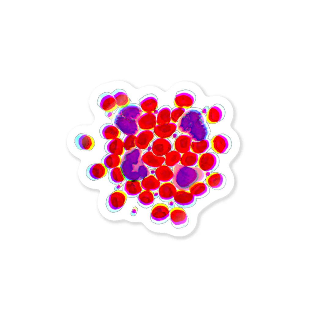 のぐちさきのblood cells〜血球〜 Sticker