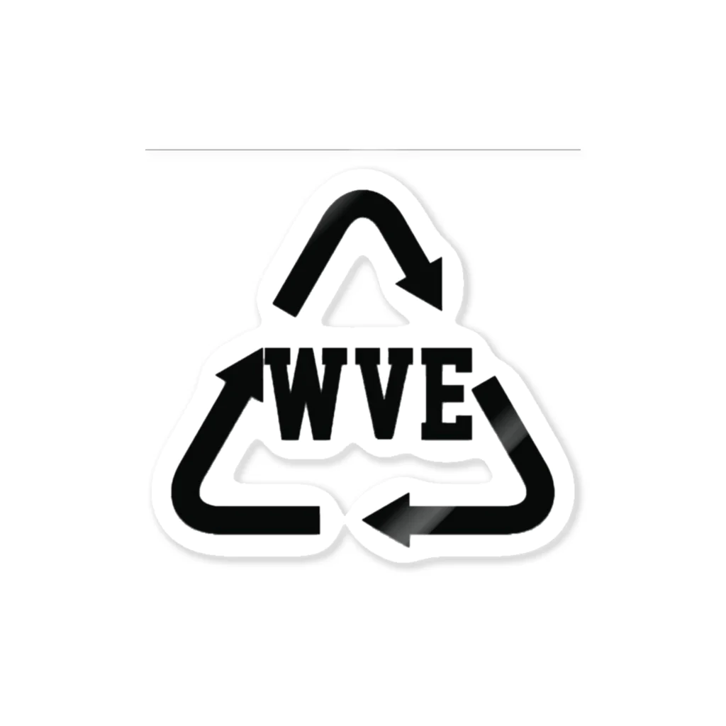 WVE_craetionのWVE Creationロゴグッツ Sticker