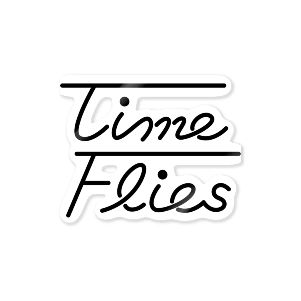 TimeFliesのTimeFliesグッズ ステッカー