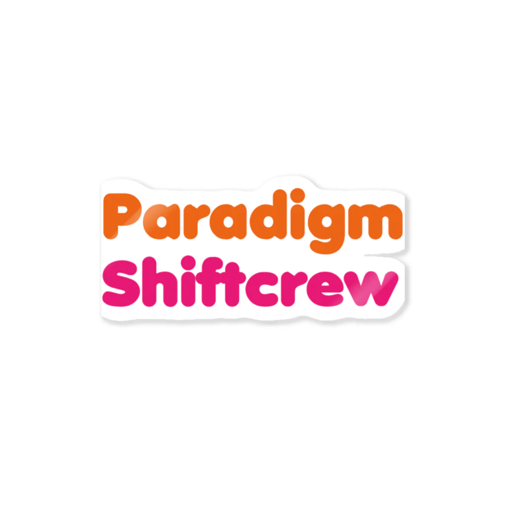 Paradigm $hiftのパラダイムドーナツ Sticker