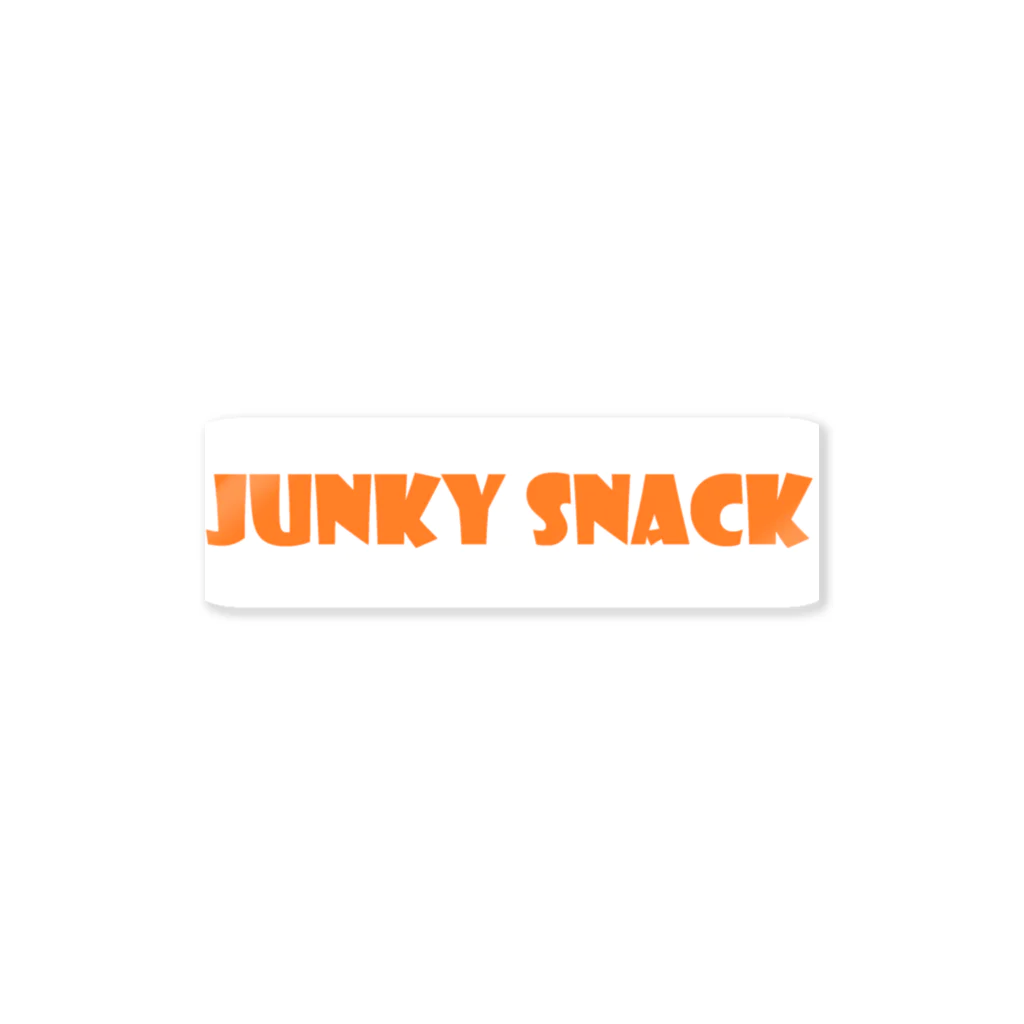 SNACKSのJUNKY SNACK 006-O ステッカー