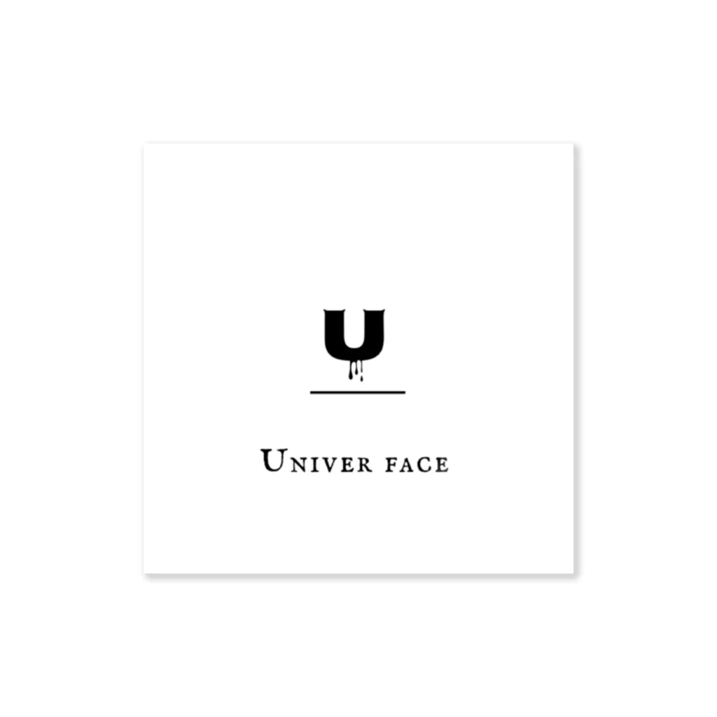 Univer FACEのUniver FACE  ステッカー ステッカー