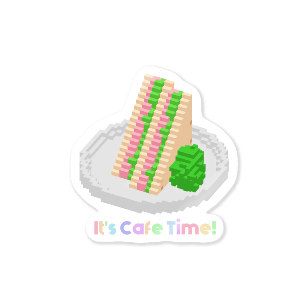 はいどのカフェタイム（ハムサンド） Sticker