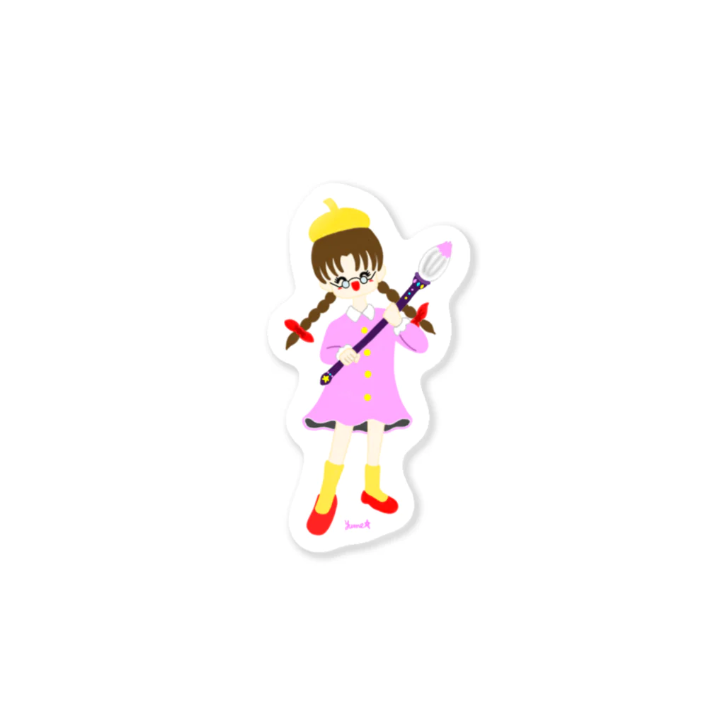 夢の世界のお店🌟の夢の案内人ゆめちゃん Sticker