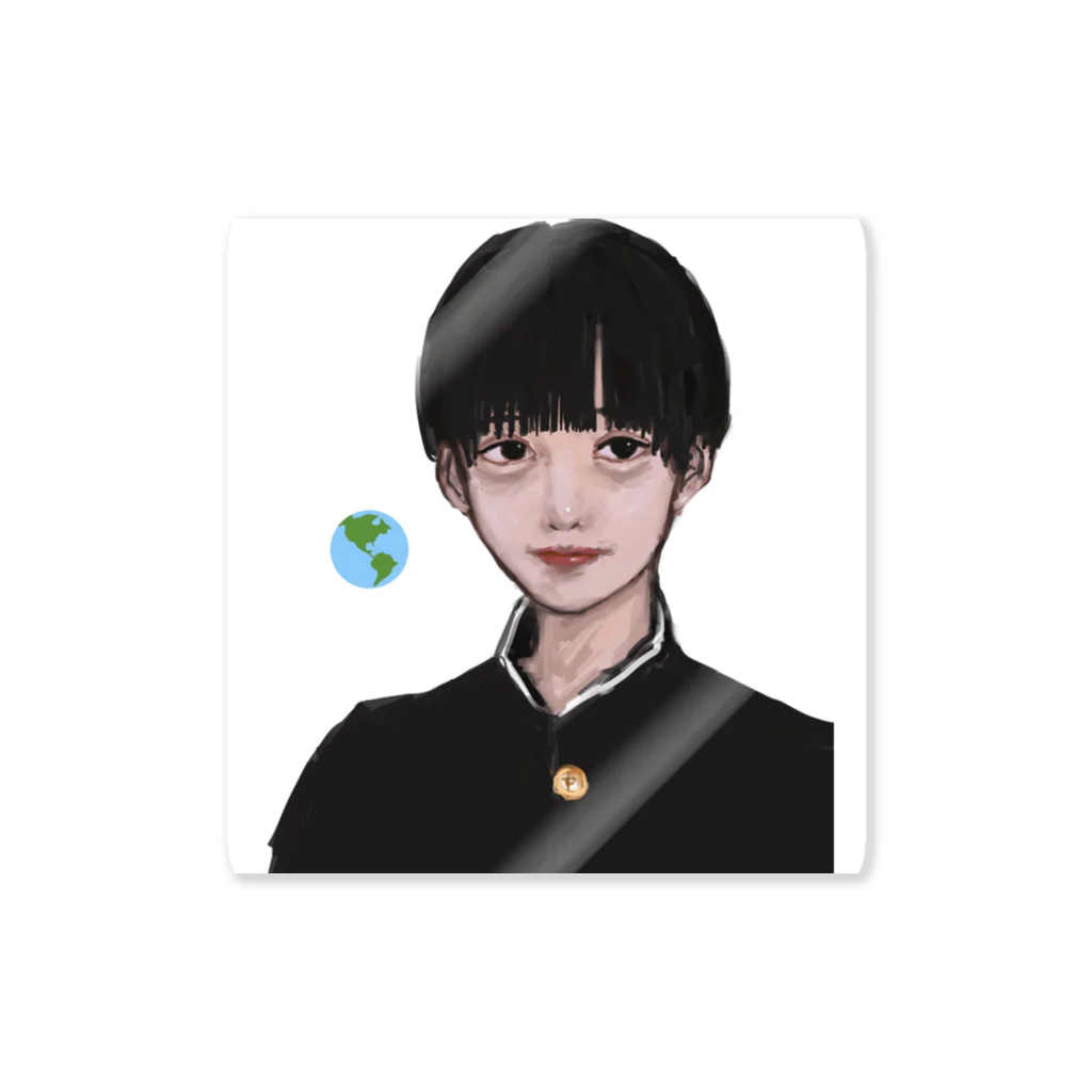 りりちの美少年くん Sticker