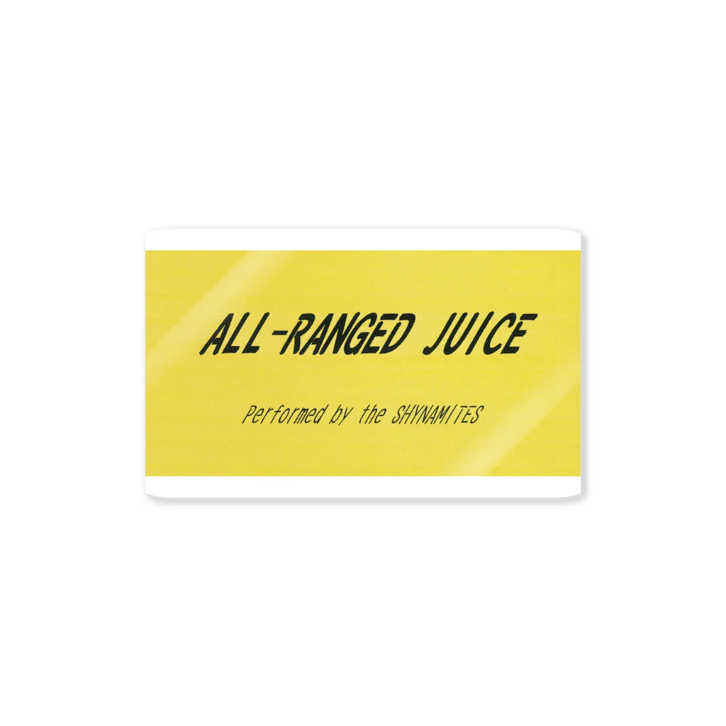 Les survenirs chaisnamiquesのAll-Ranged Juice 2002 ver.-Logo ステッカー