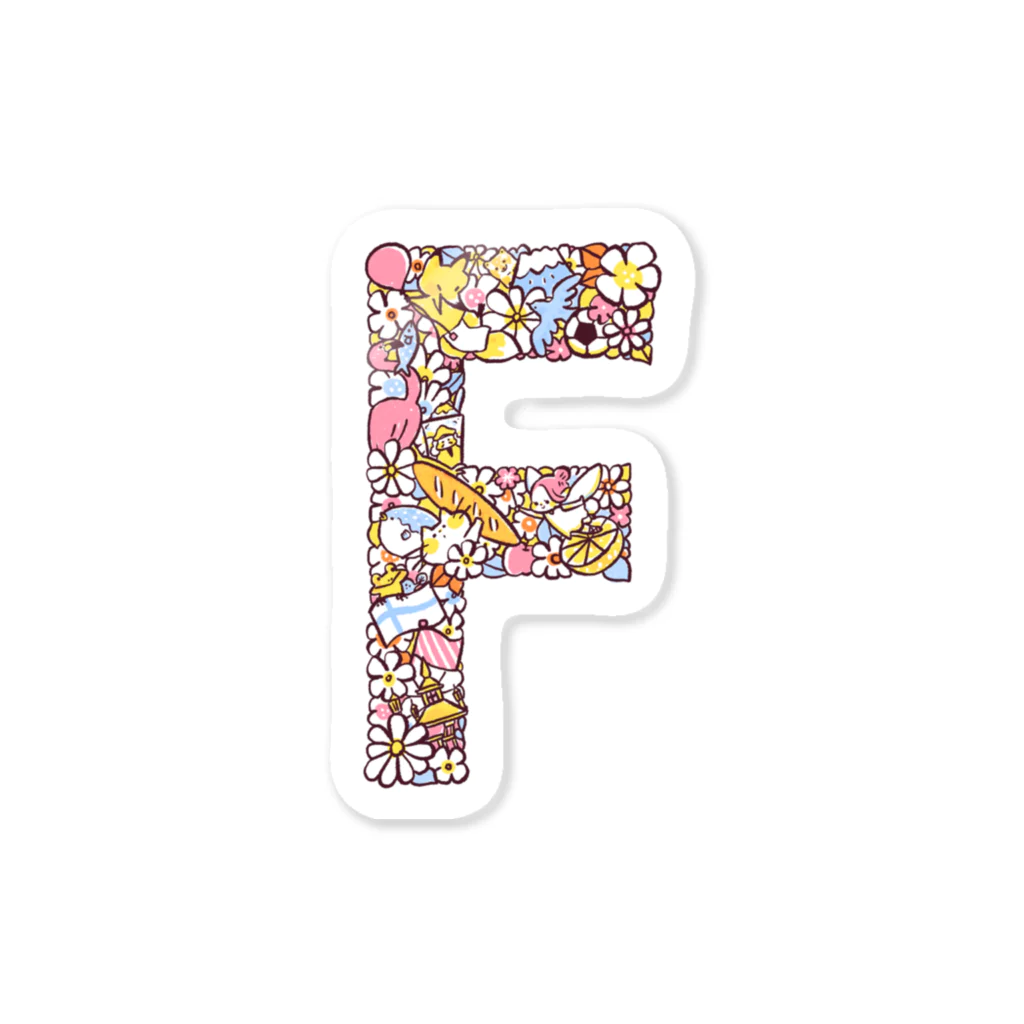 のだ かおりのF Sticker