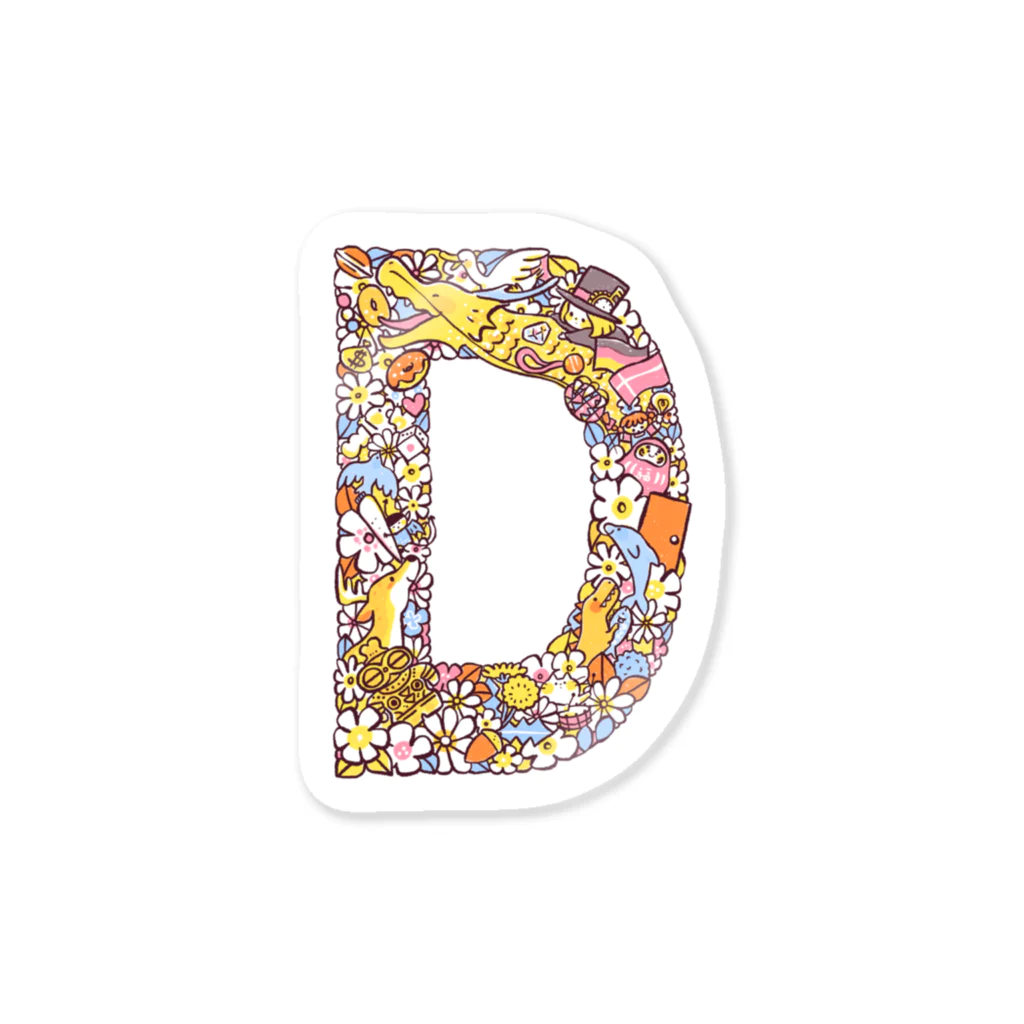 のだ かおりのD Sticker