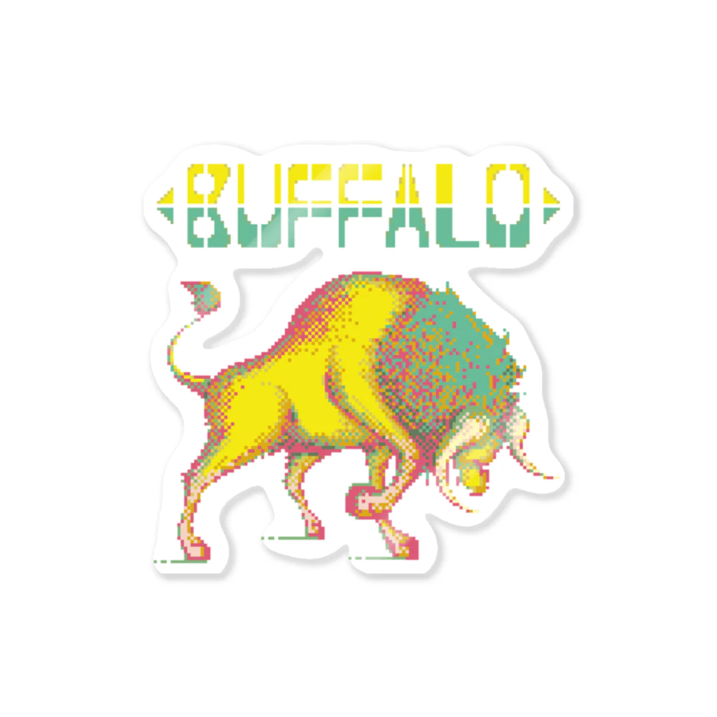 BAD FACTORYのBuffalo Sticker