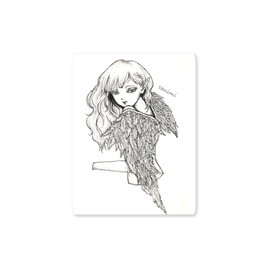 たにみと死の淵の堕天使ちゃん Sticker