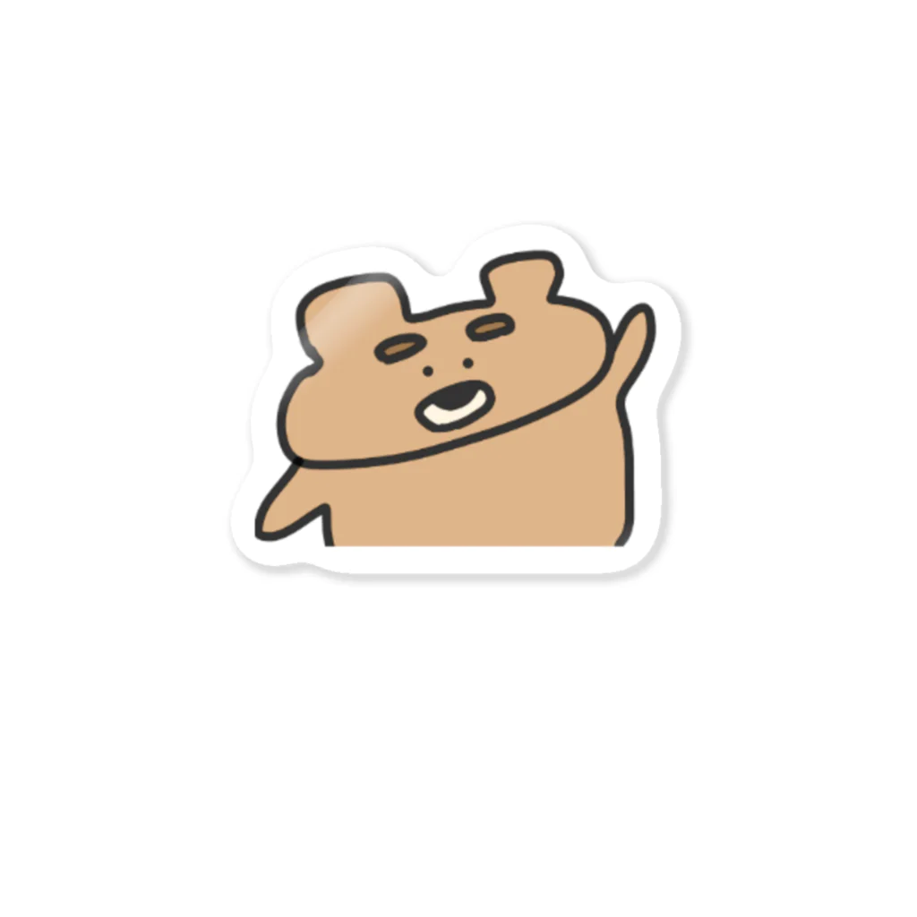 こっちゃんのお店🐻のクマのてっちゃん Sticker